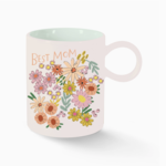 Fringe Studio Saratoga Mug - Best Mom Floral