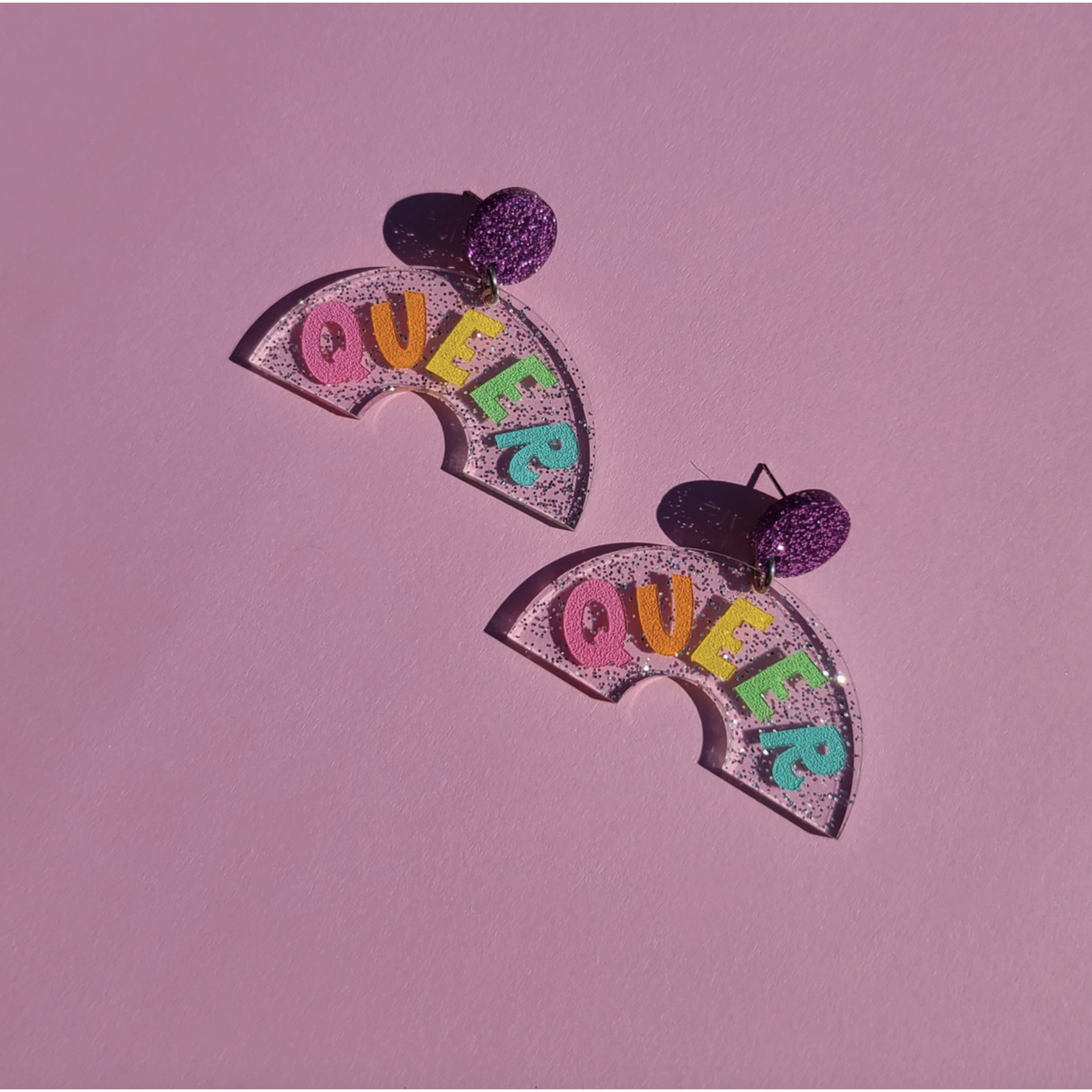 Mini Kitty Designs Queer Rainbow Arches Earrings