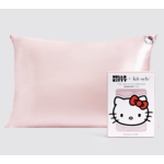 Kitsch Hello Kitty Satin Pillowcase - Solid Pink Kitty Face