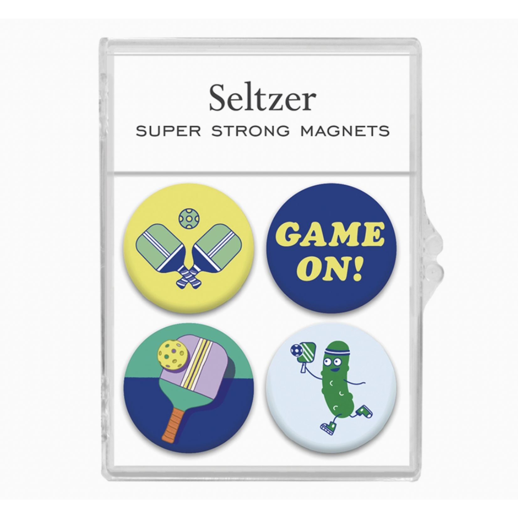 Seltzer Pickleball Magnet Set