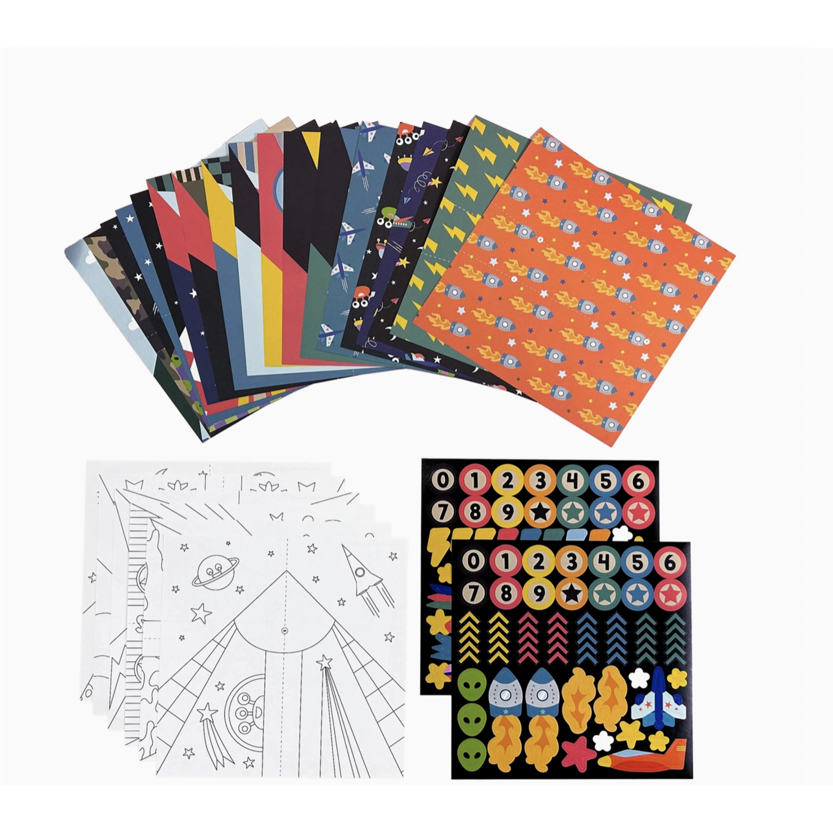 OOLY DIY Paper Air Planes Activity Kit
