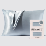 Kitsch Standard Satin Pillowcase - Haze Blue