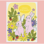 The Good Twin Bday Bunnies Card