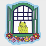 The Good Twin Window Froggy Sticker