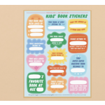 And Here We Are Kids' Book Plate Sticker Sheets