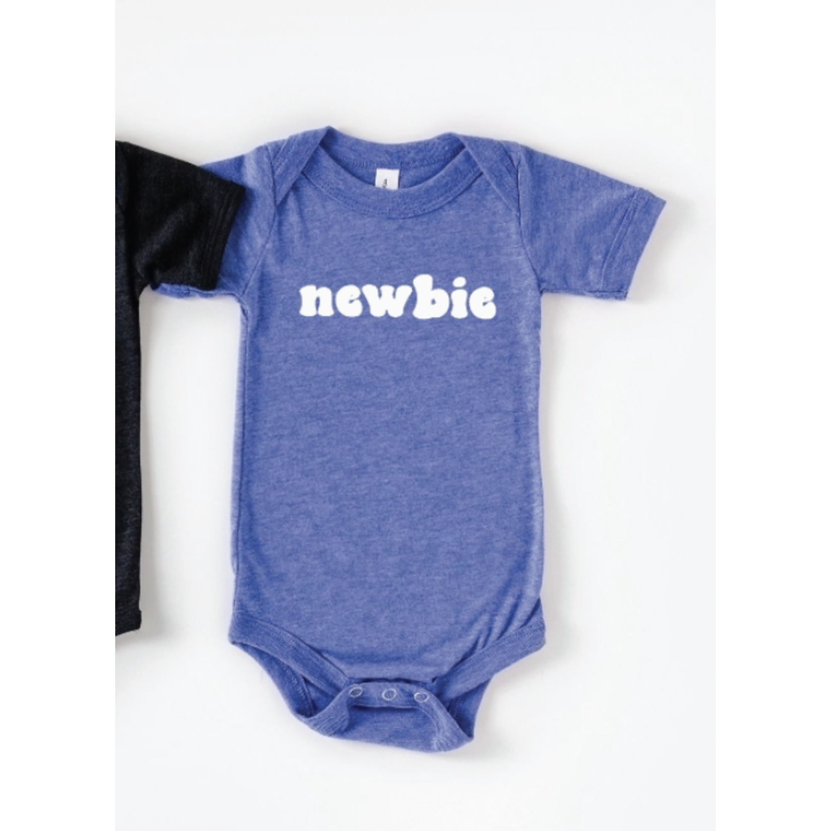 Saved By Grace Co. Newbie Onesie-Blue
