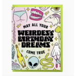 Boss Dotty Weird Dreams Birthday Card