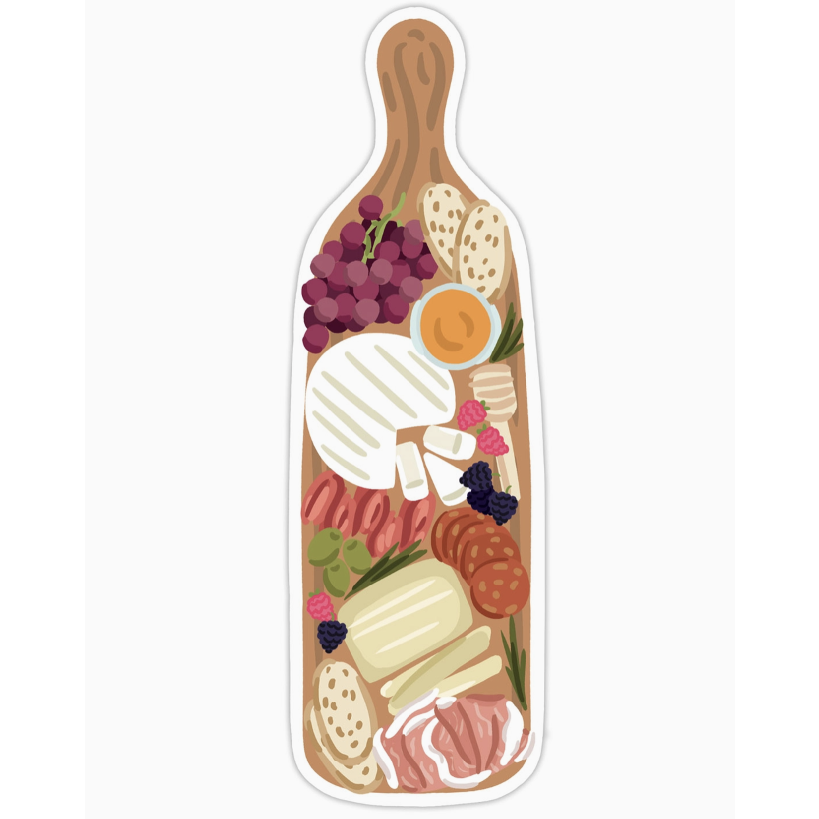 Bloomwolf Studio Charcuterie Die Cut Bookmark