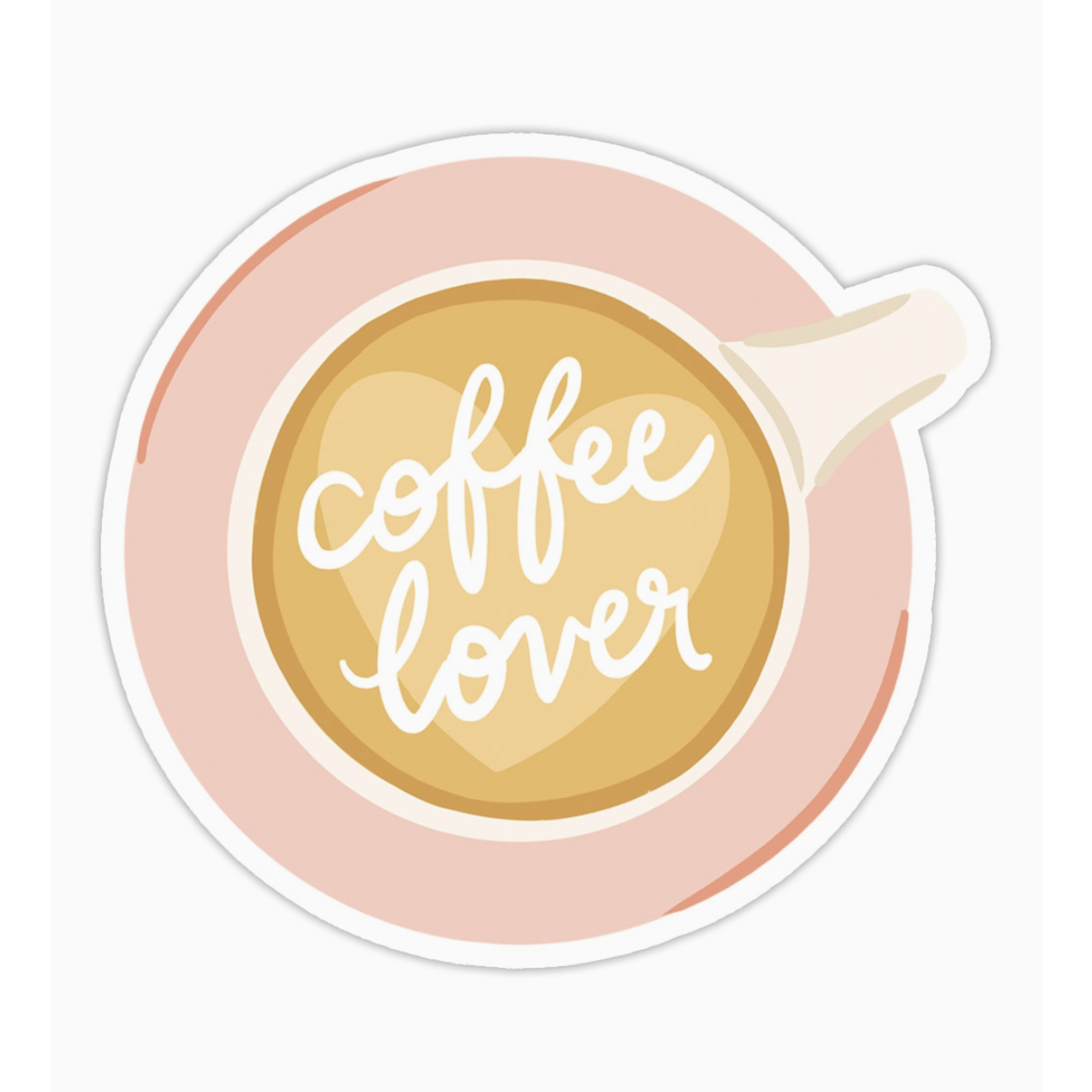 Bloomwolf Studio Coffee Lover Vinyl Sticker
