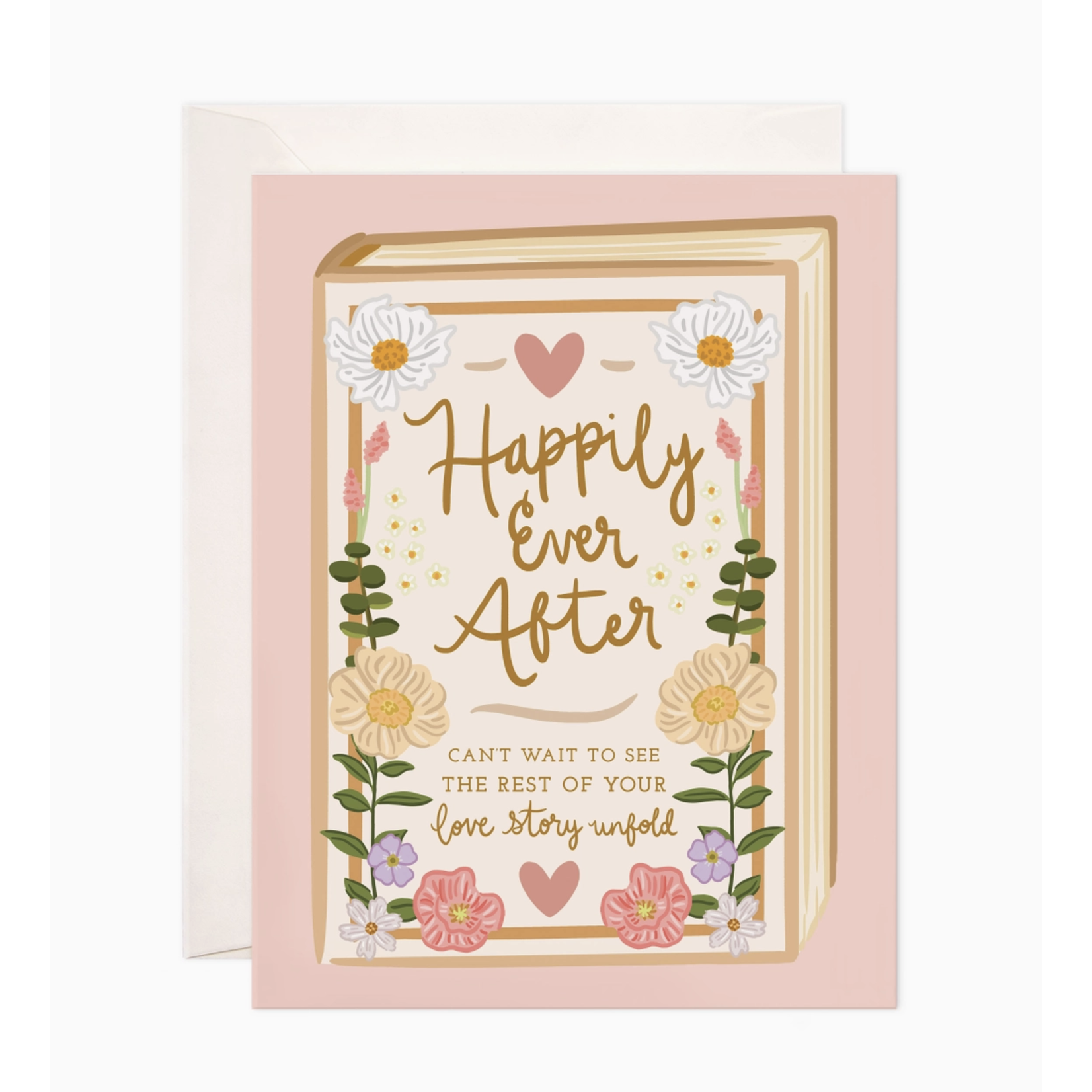 Bloomwolf Studio Love Story Greeting Card
