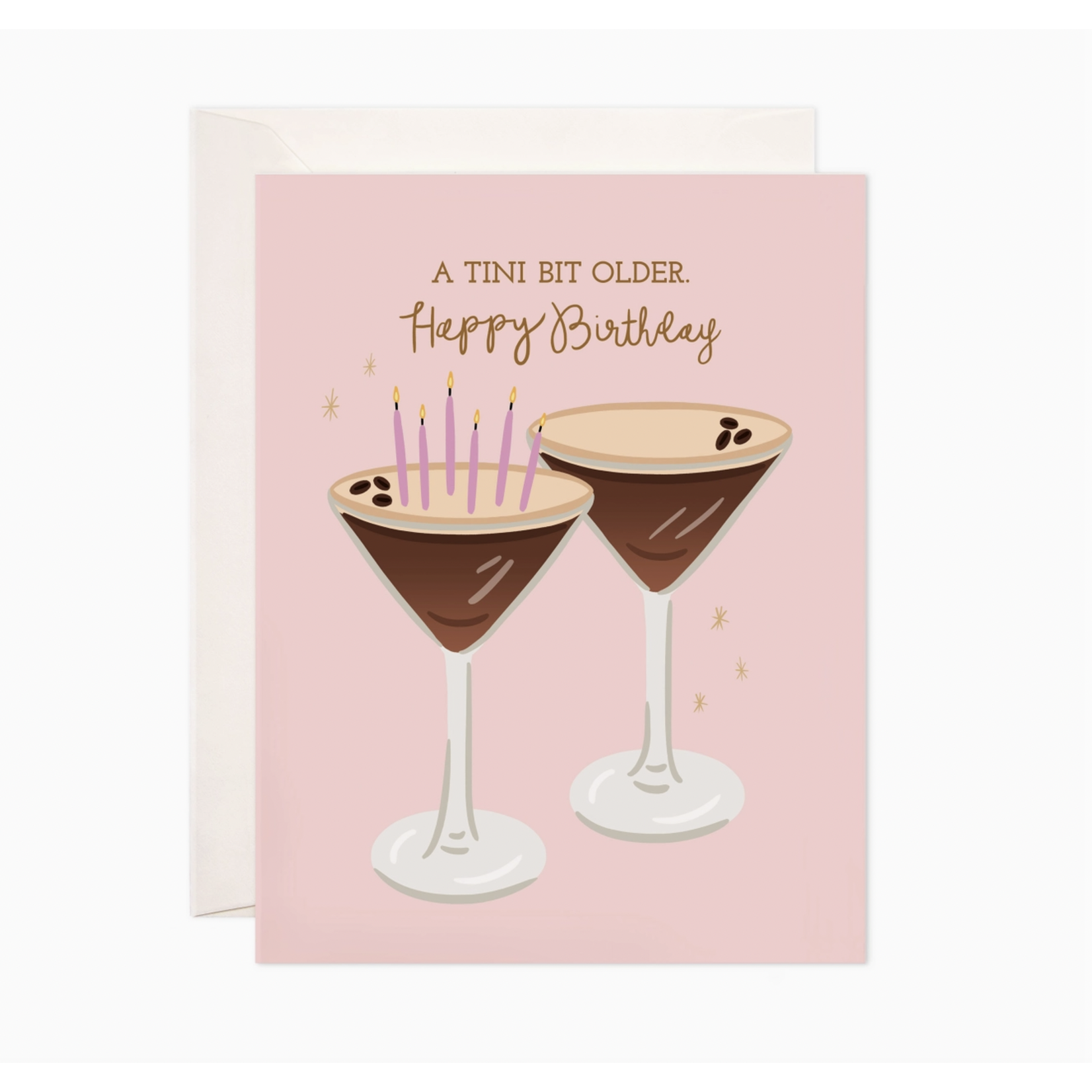 Bloomwolf Studio Tini Bit Older Greeting Card