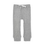 Burt's Bees Quilted Pant-Heather Grey