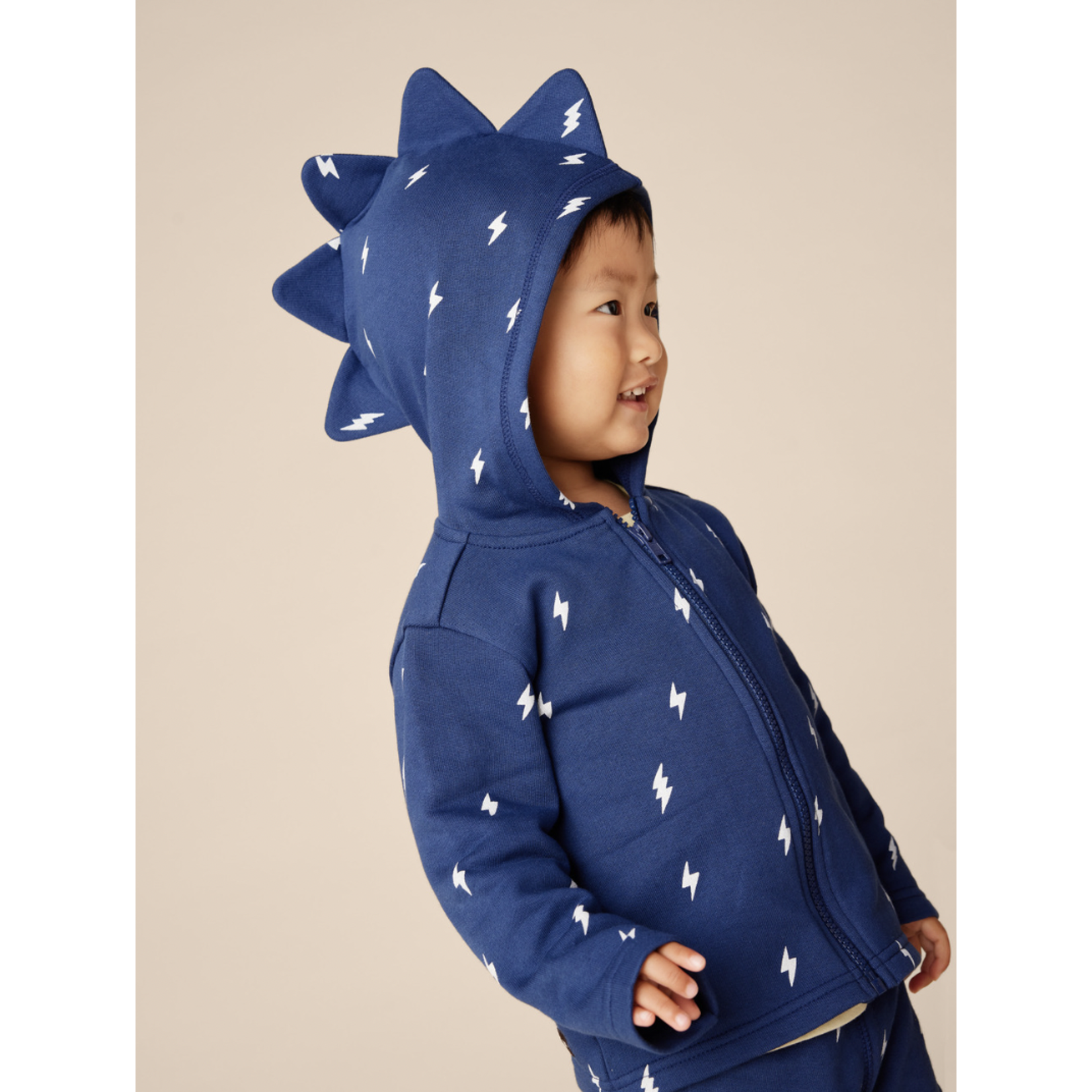 Tea Collection Spike Out Hoodie-Lightning Bolt