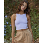 By Together Run Away Crop Top-White