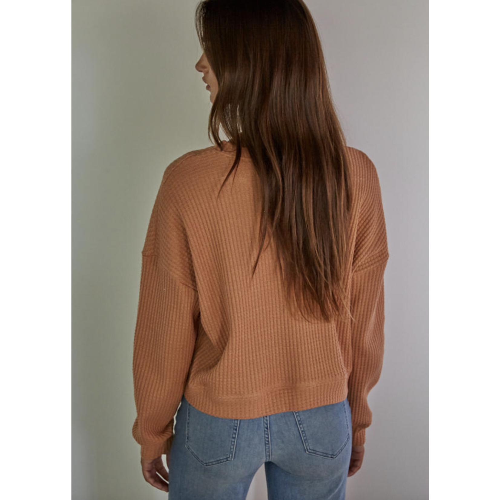 By Together The Winifred Pullover-Pumpkin FINAL SALE