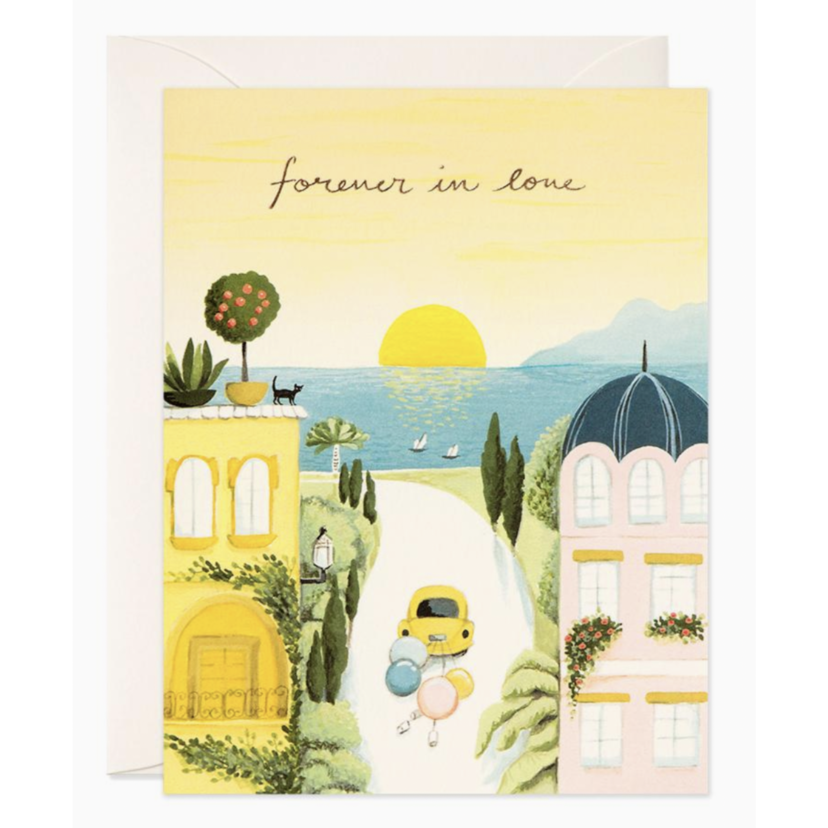 JooJoo Paper Forever in Love Wedding Greeting Card