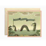 JooJoo Paper Sea Monster Birthday Greeting Card