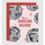 Brittany Paige Disco Sparkling Holiday Card