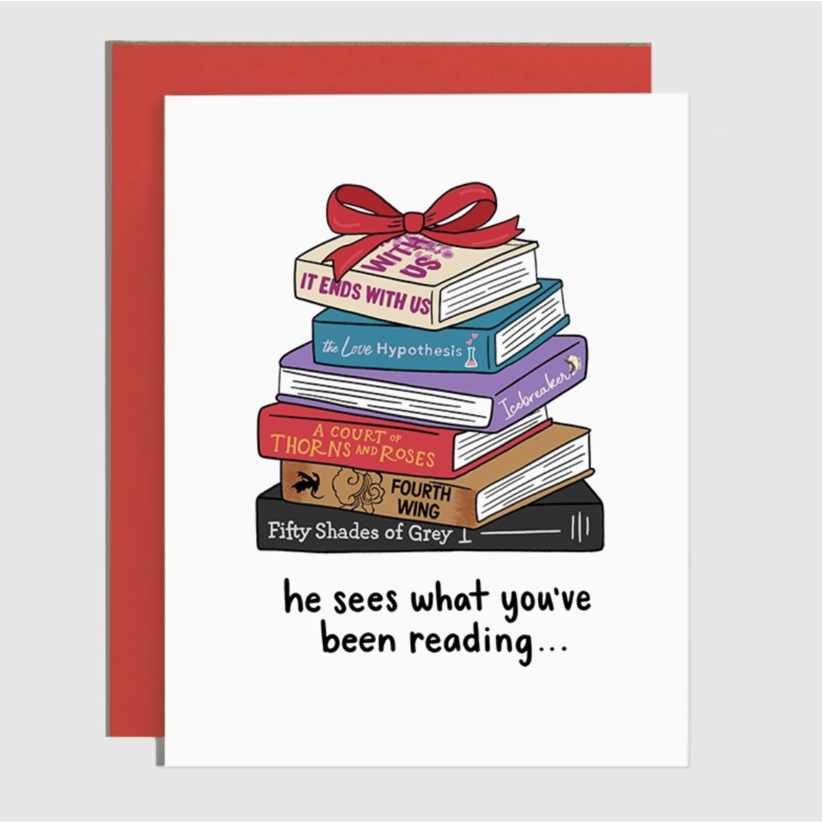 Brittany Paige Spicy Books Holiday Card