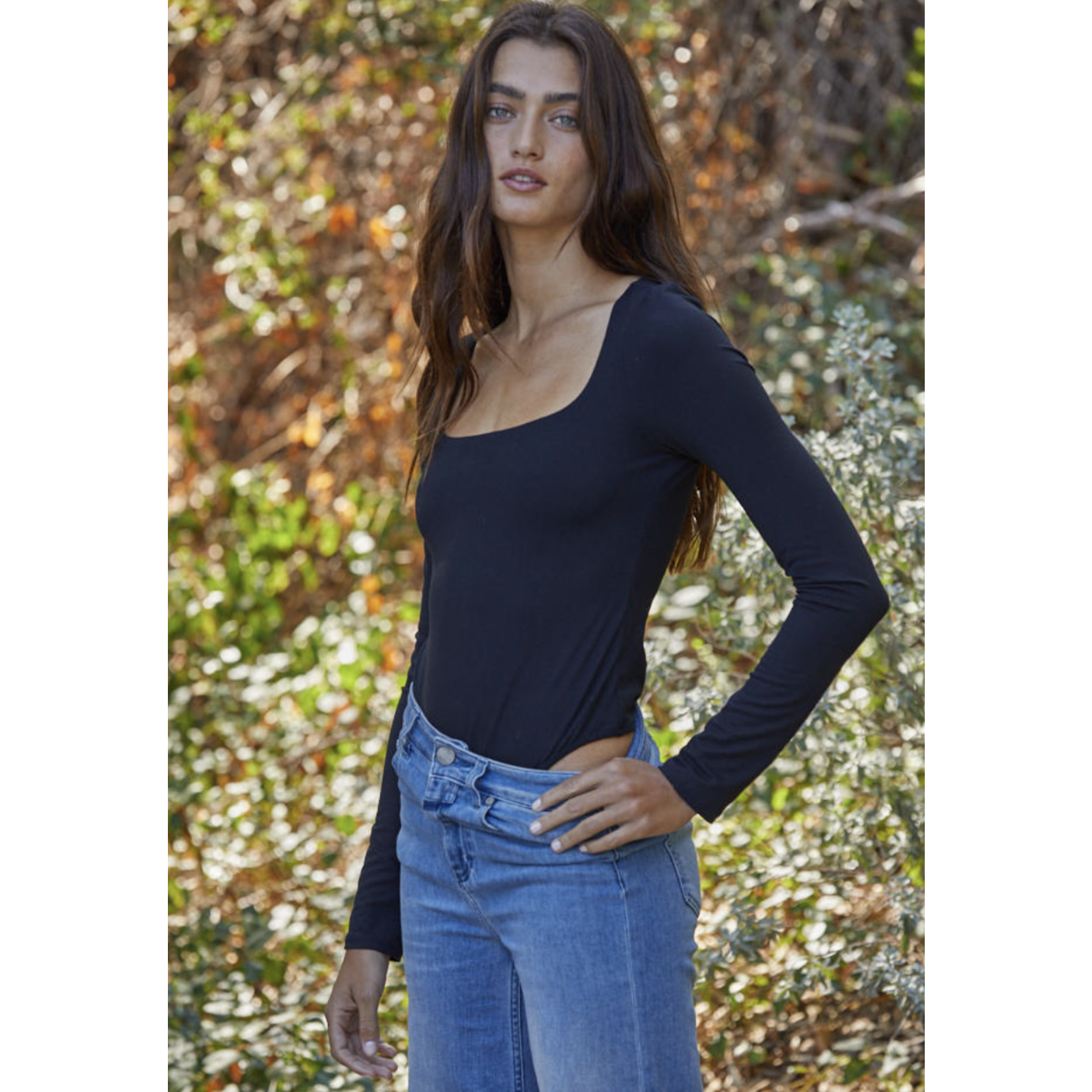 By Together Square One Bodysuit-Black