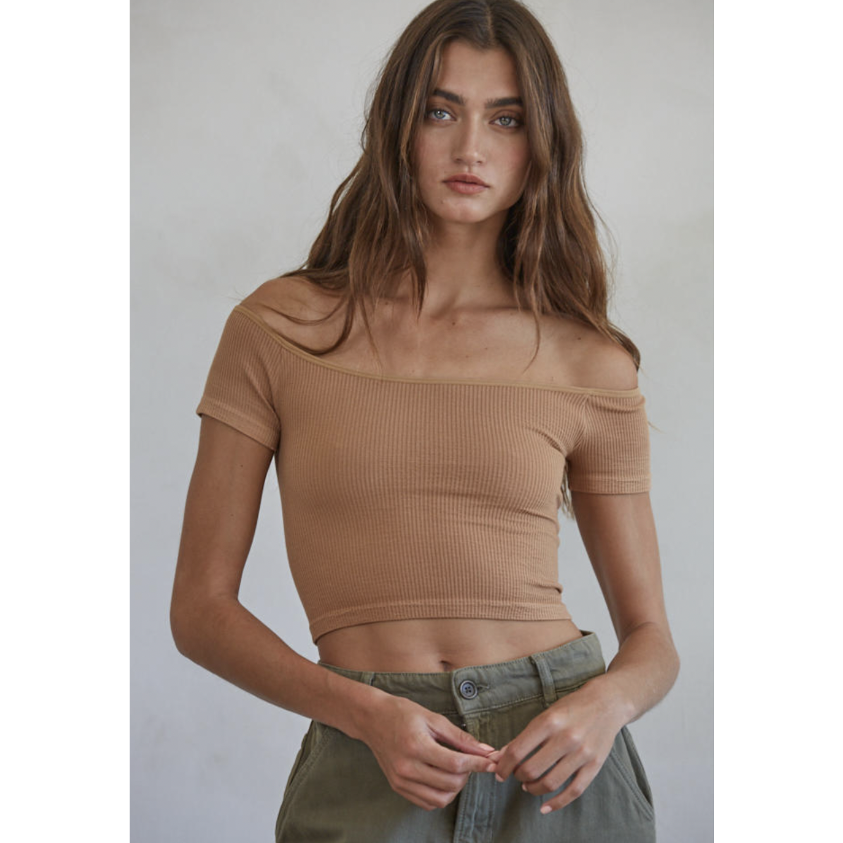 By Together In A Dream Top-Brown