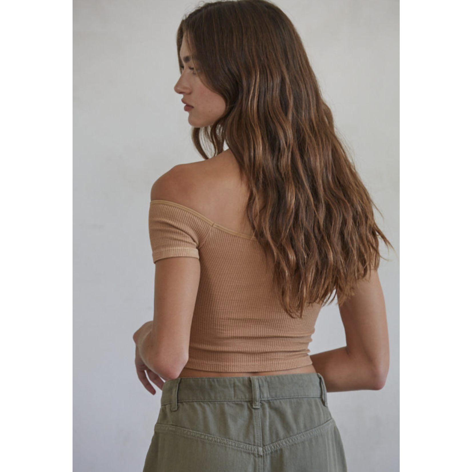 By Together In A Dream Top-Brown