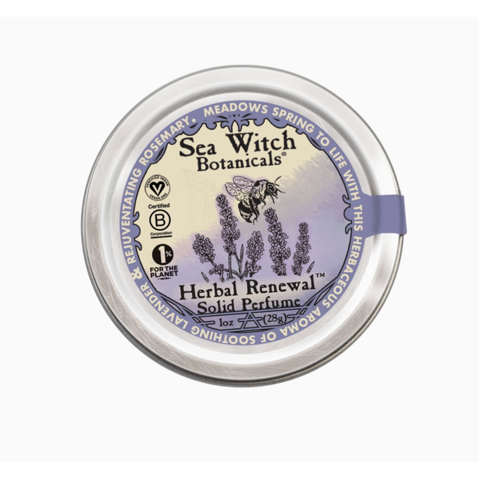 Sea Witch Botanicals Solid Perfume - Herbal Renewal