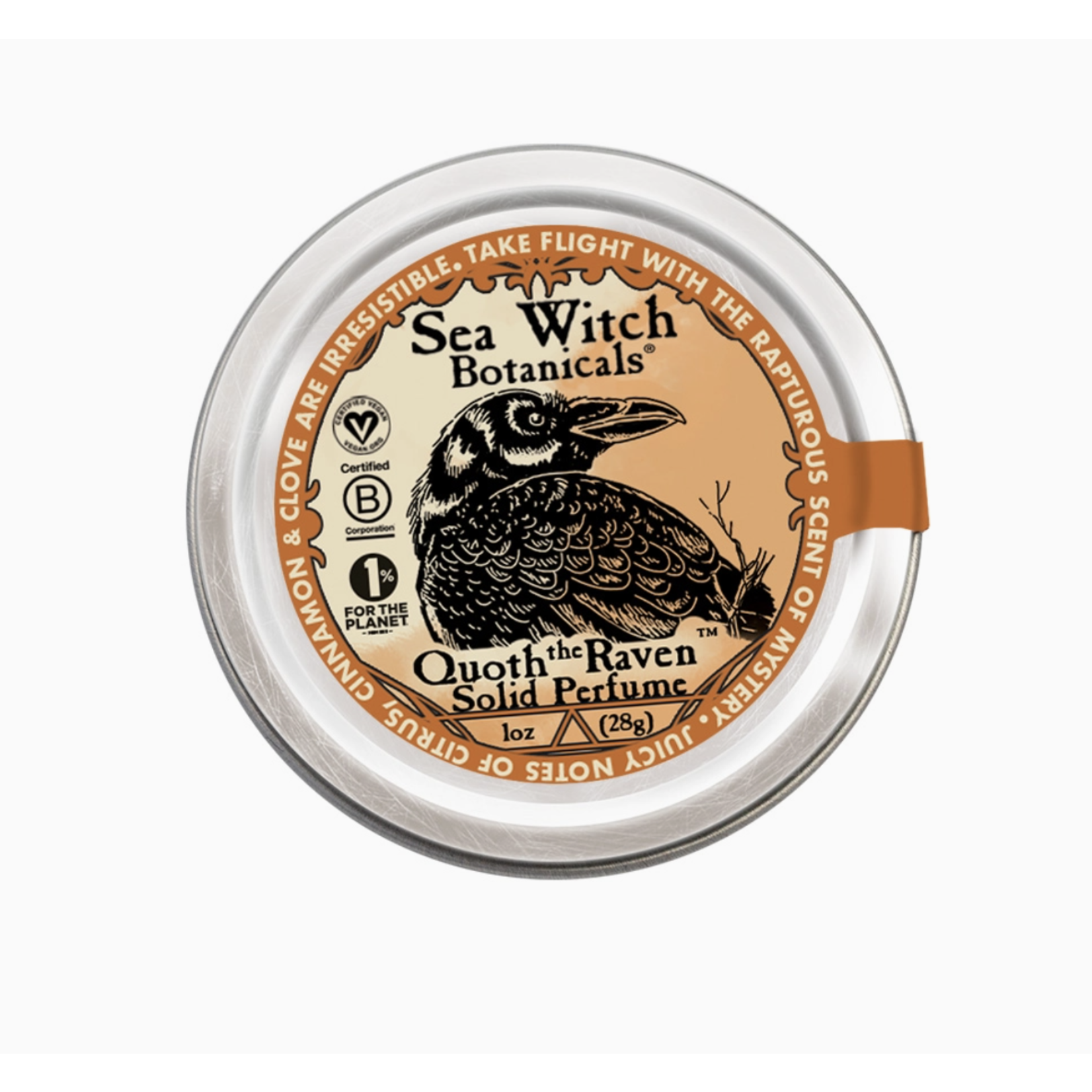 Sea Witch Botanicals Solid Perfume - Quoth the Raven