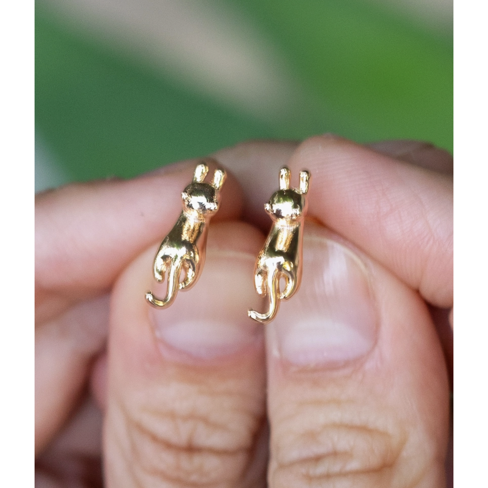 Peter and June Meow Studs