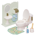 Calico Critters Toilet Set