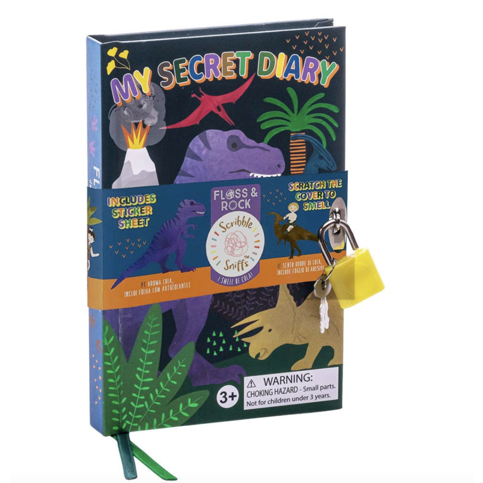 Floss and Rock Dino My Scented Secret Diary