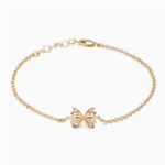 Delicacies Jewelry Mini Farfalle Bracelet-Gold