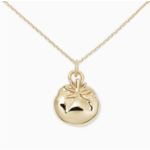 Delicacies Jewelry Tomato Necklace-Gold