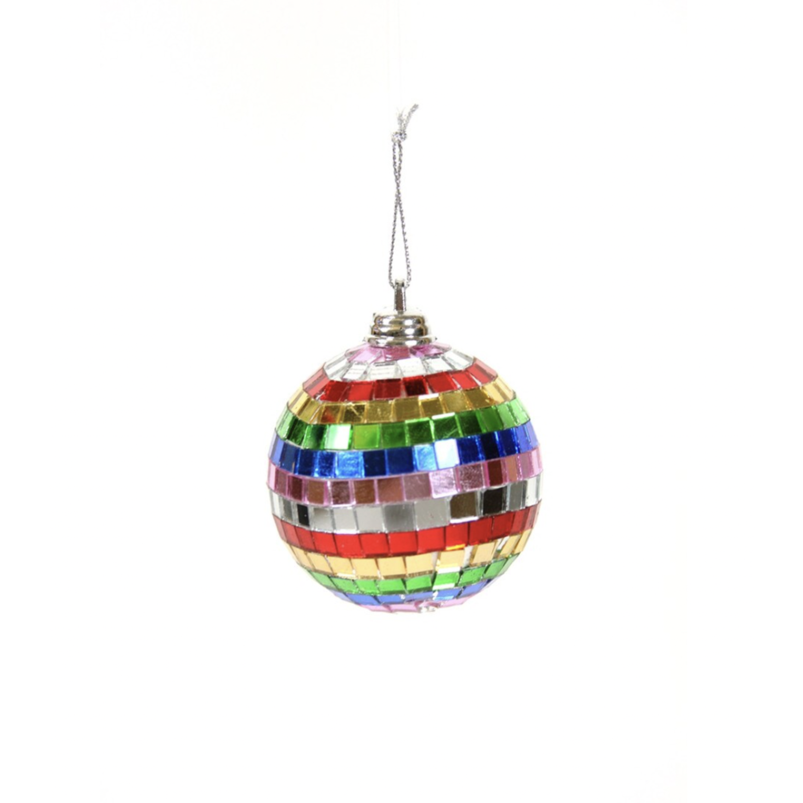 Cody Foster & Co Spectrum Mirror Ball Ornament