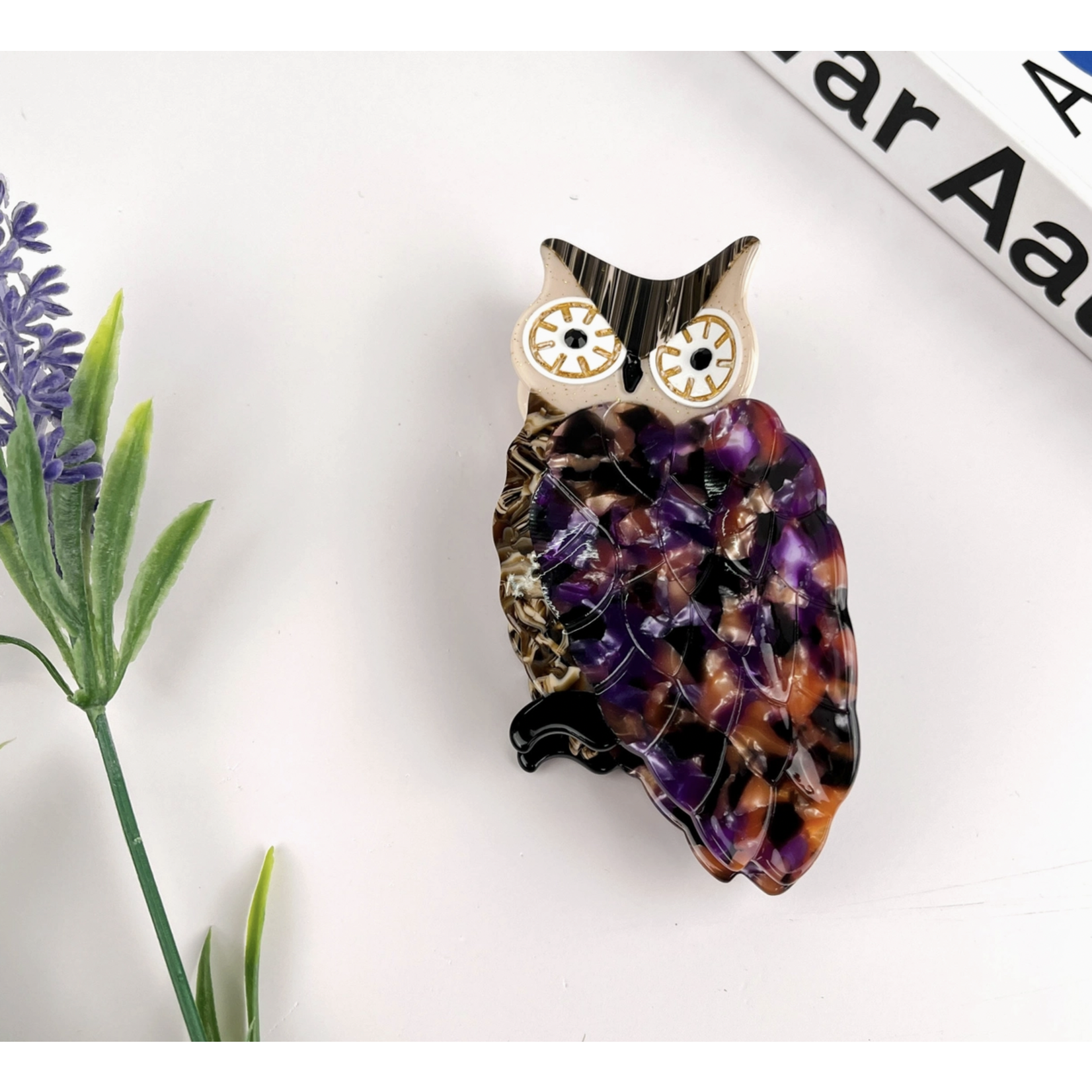 The Diva Soap Owl Hair Clip