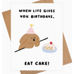 IEJ Studio Little Party Pup Card