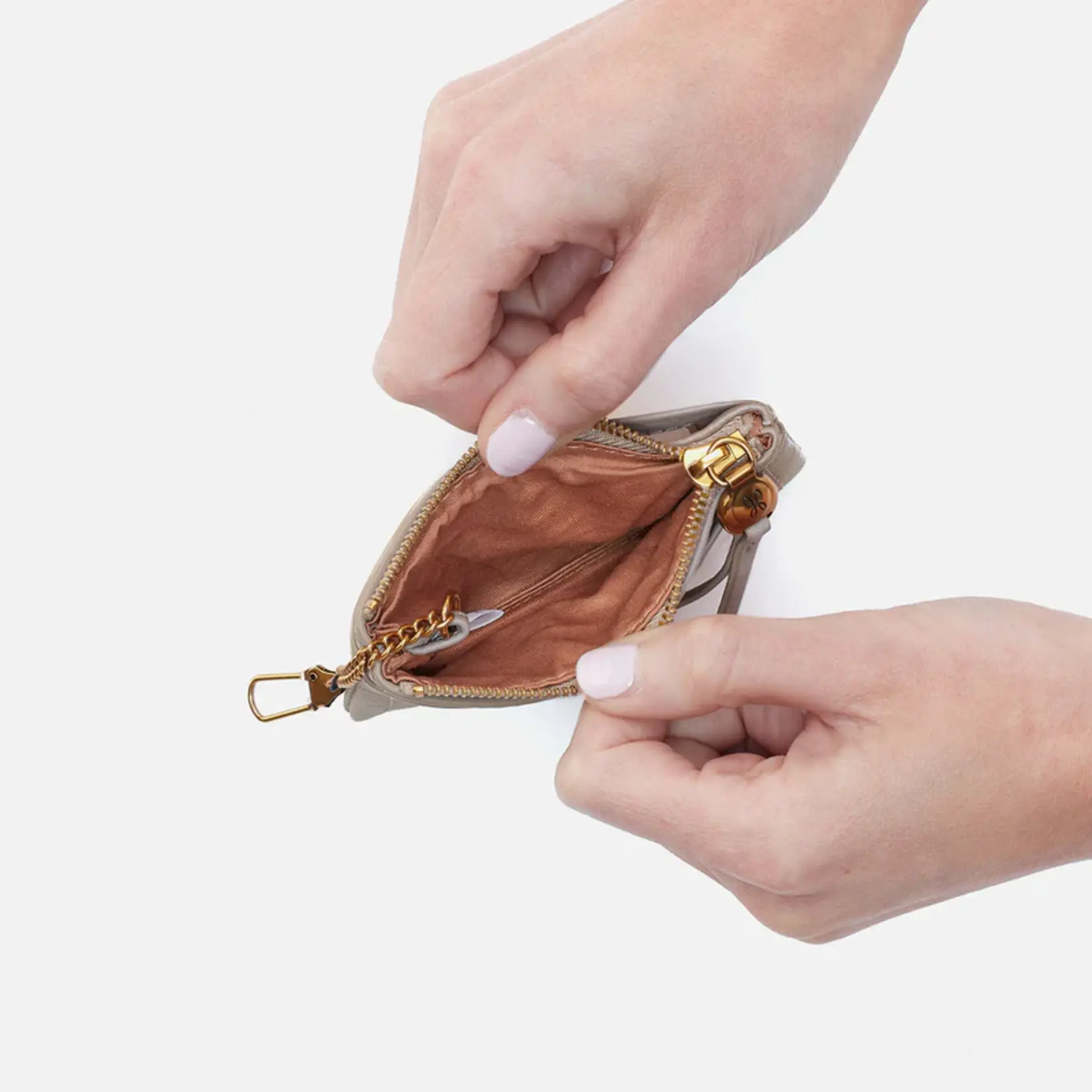 Hobo Lumen Card Case - Taupe