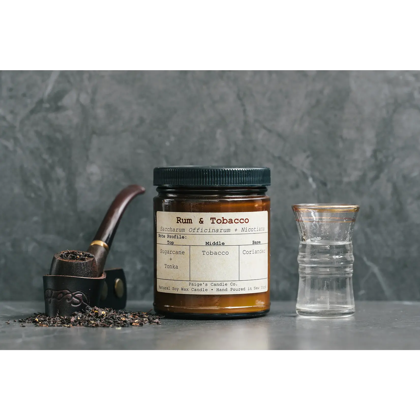 Paige's Candles Paige Rum and Tobacco