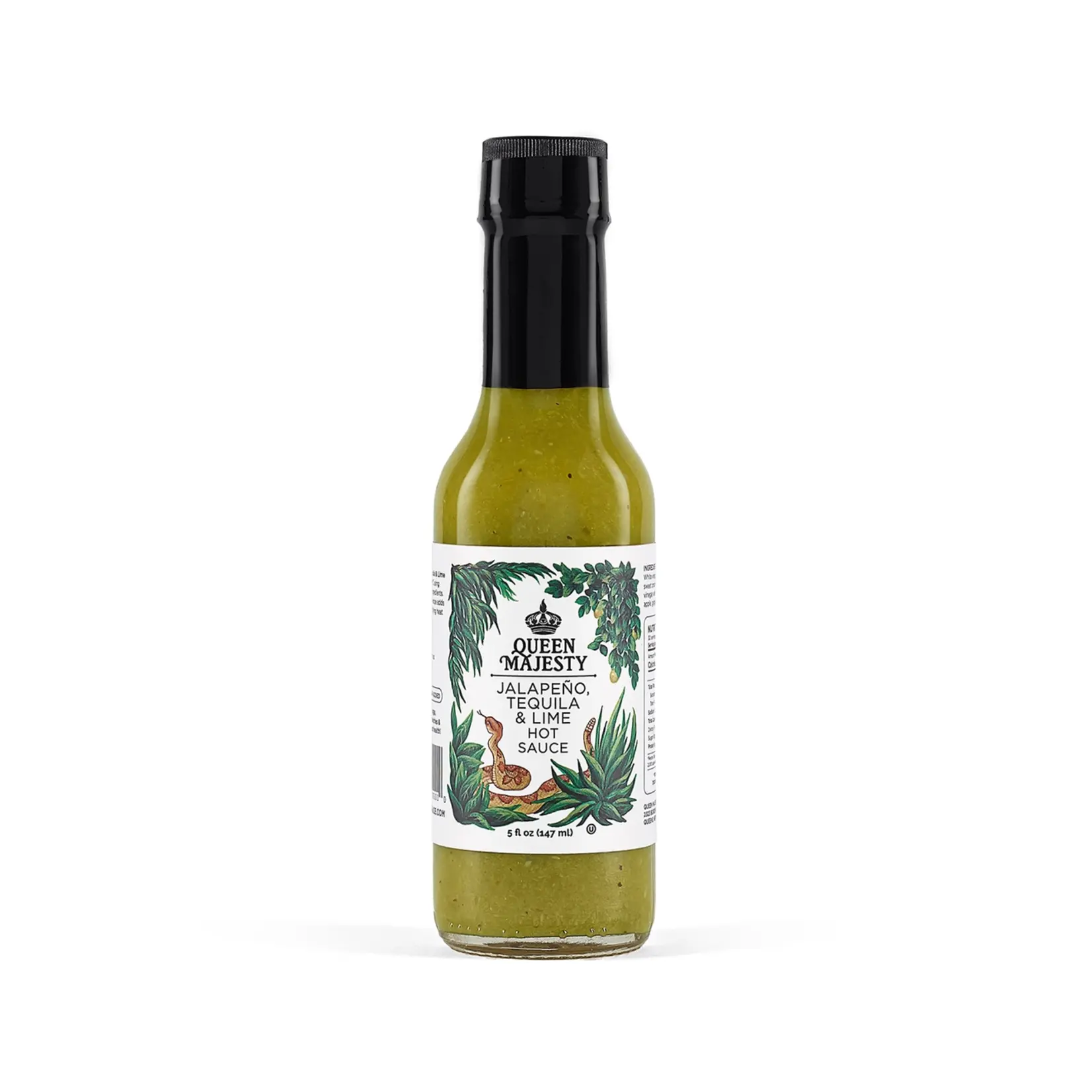 Queen Majesty Hot Sauce Jalapeño Tequila & Lime Hot Sauce