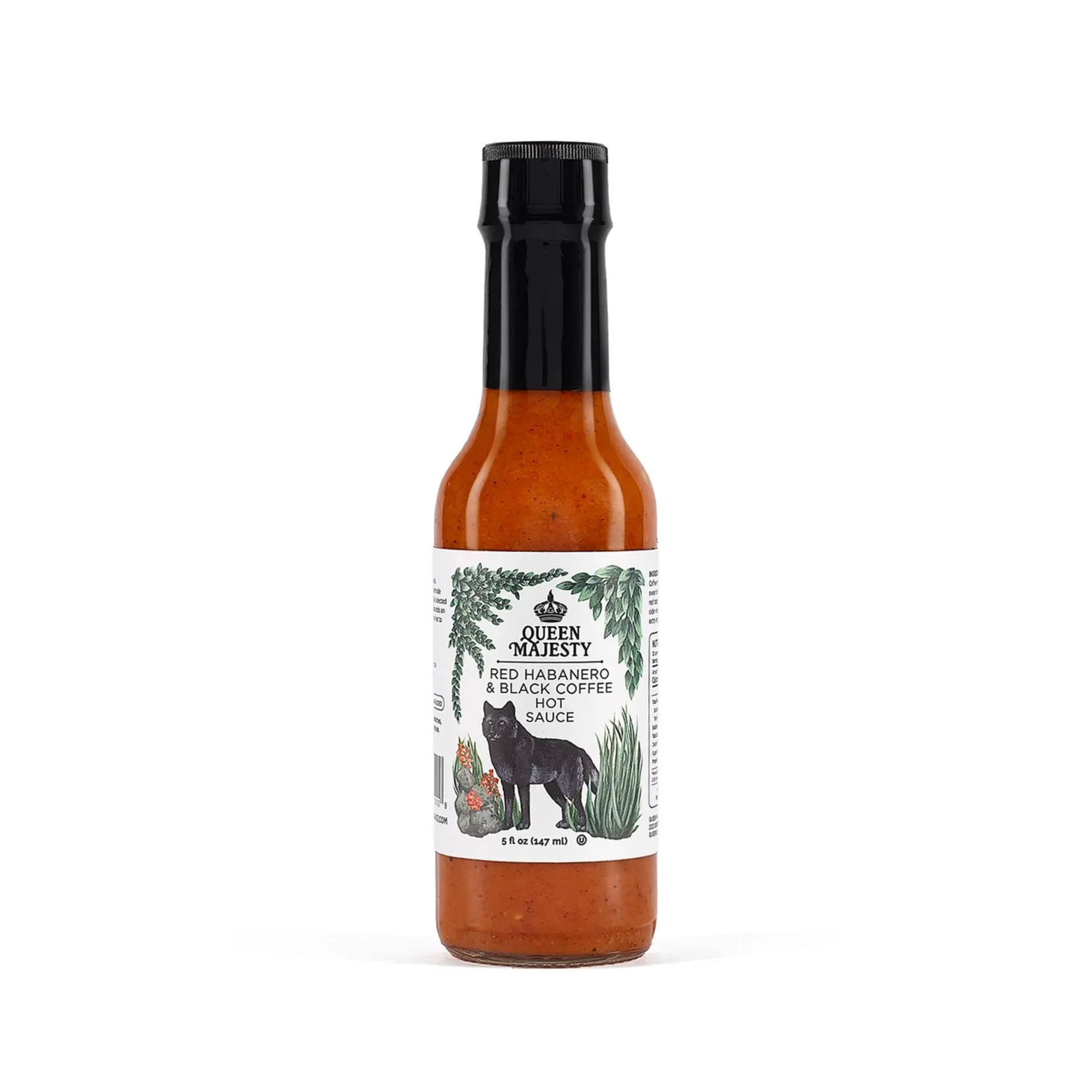 Queen Majesty Hot Sauce Red Habanero & Black Coffee Hot Sauce