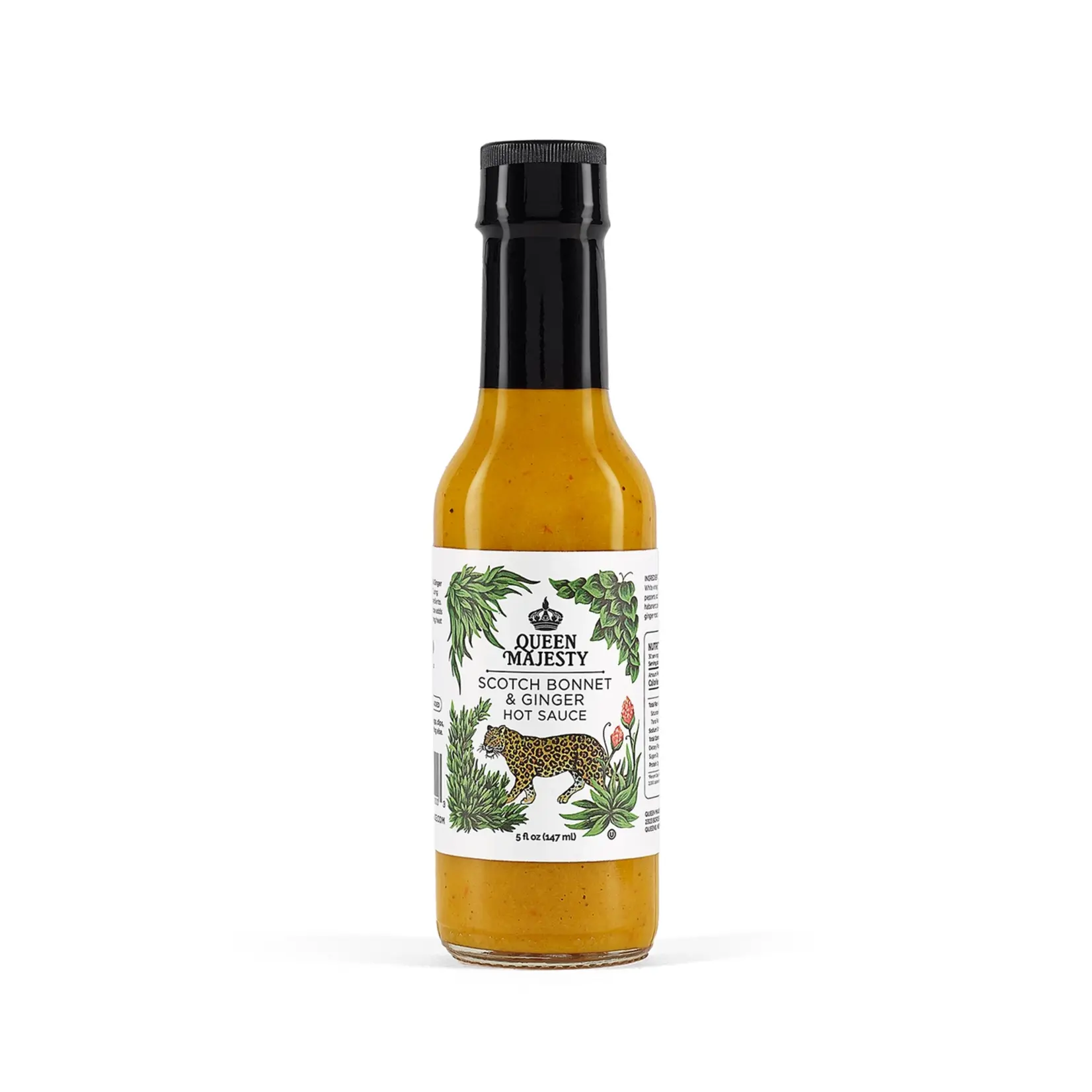 Queen Majesty Hot Sauce Scotch Bonnet & Ginger Hot Sauce