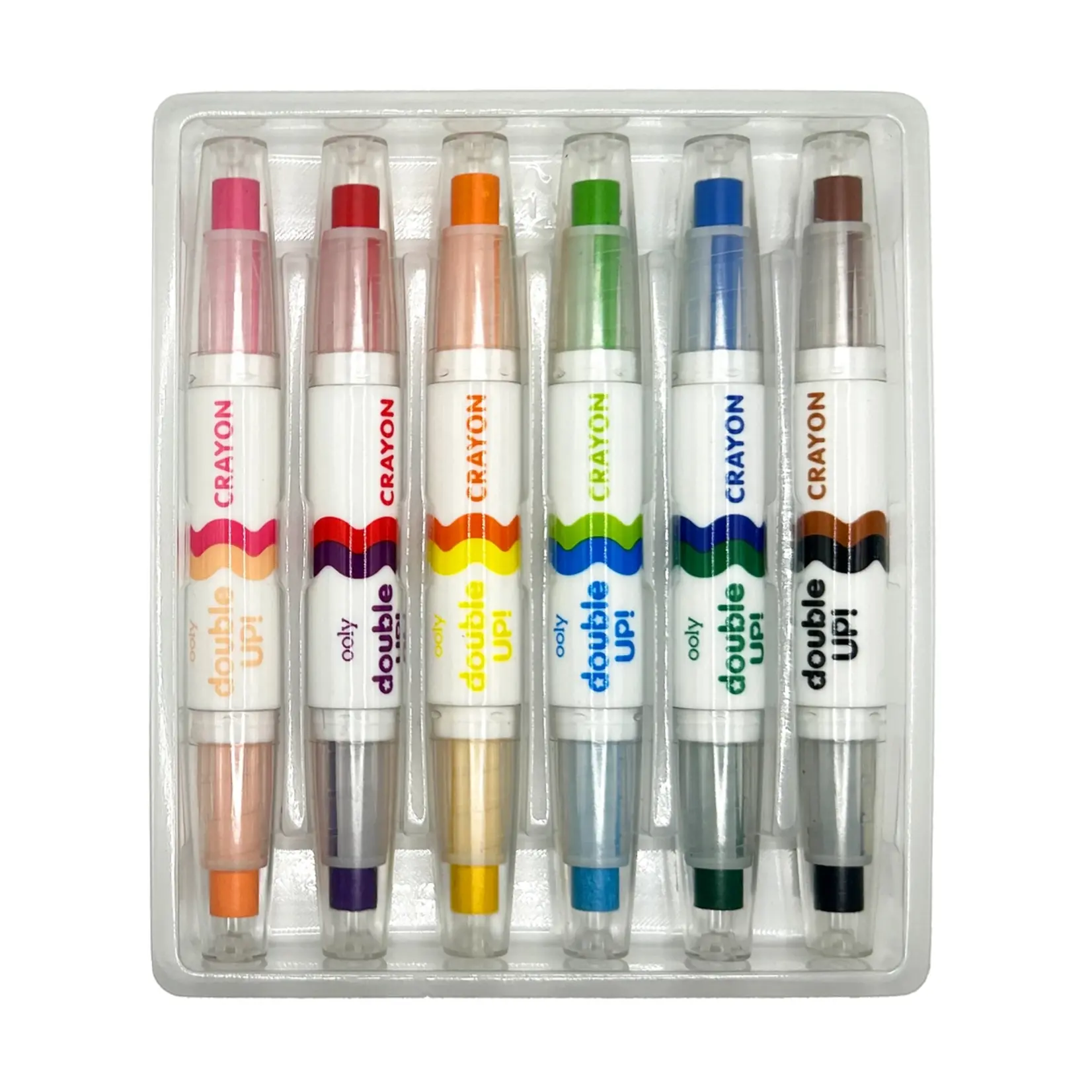 OOLY Double Up! Double-Ended Crayons