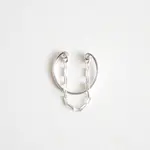 Hooks & Luxe Chain Ear Cuff-Silver