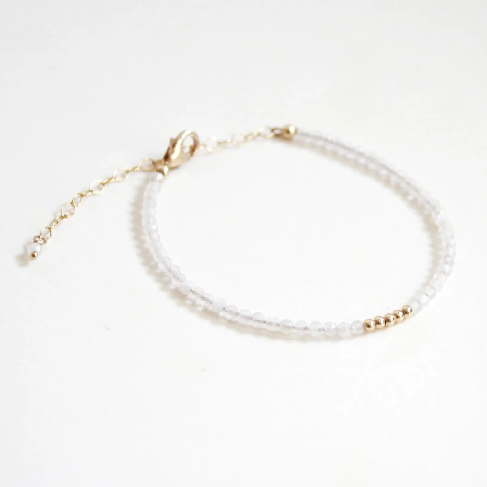 Hooks & Luxe Moonstone Bracelet