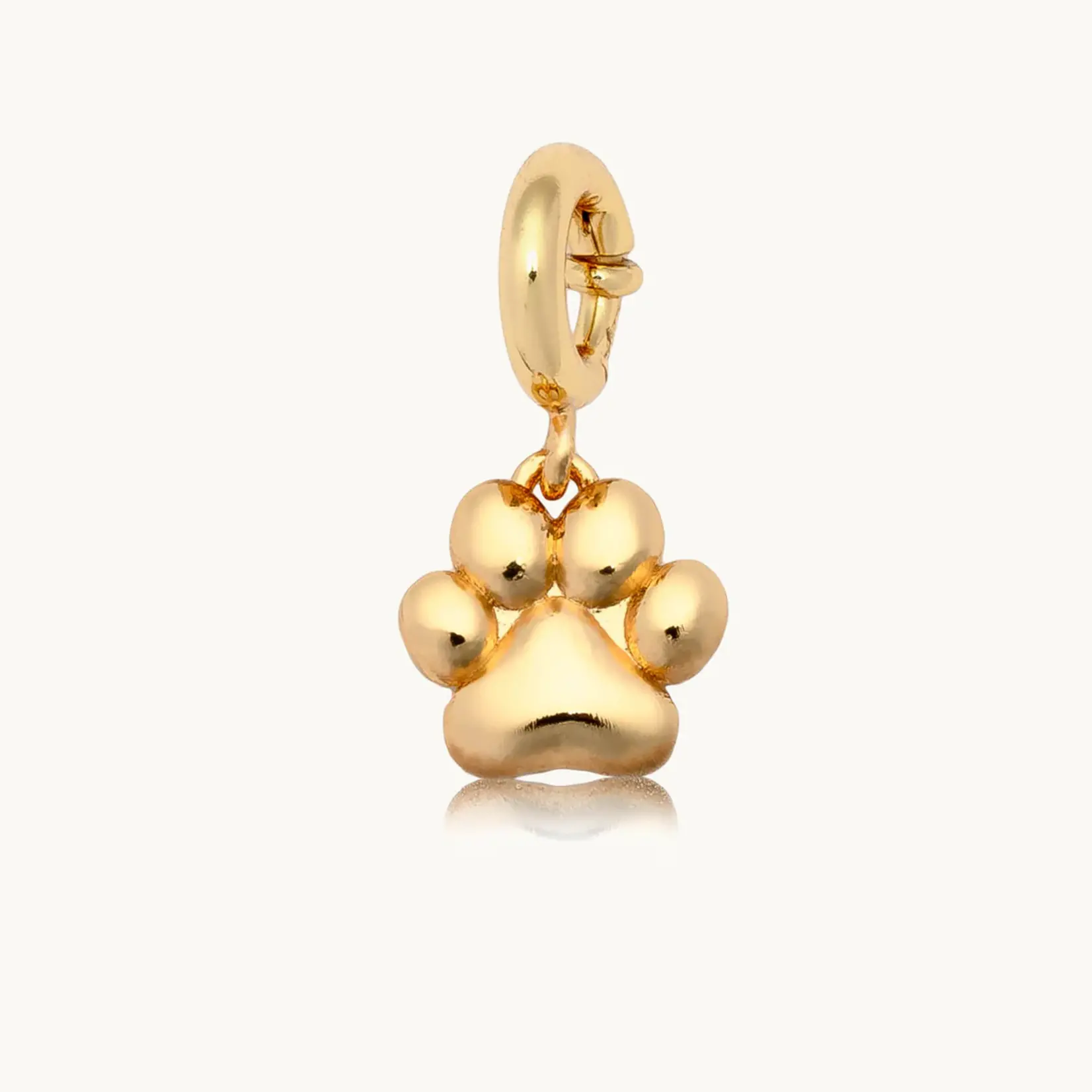 Little Words Project LWP Charm-Puffy Paw Print