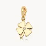 Little Words Project LWP Charm-Four Leaf Clover