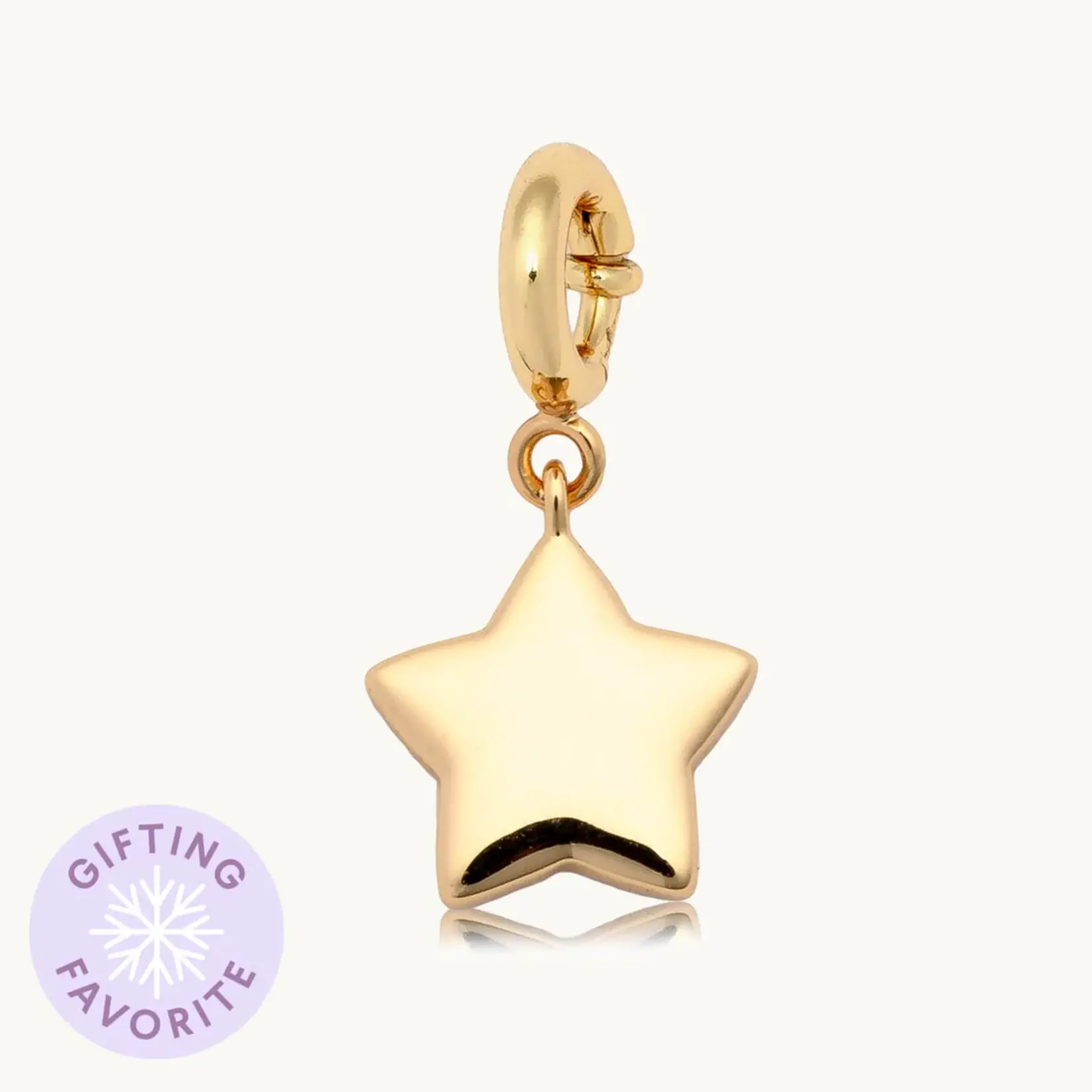 Little Words Project LWP Charm-Puffy Star