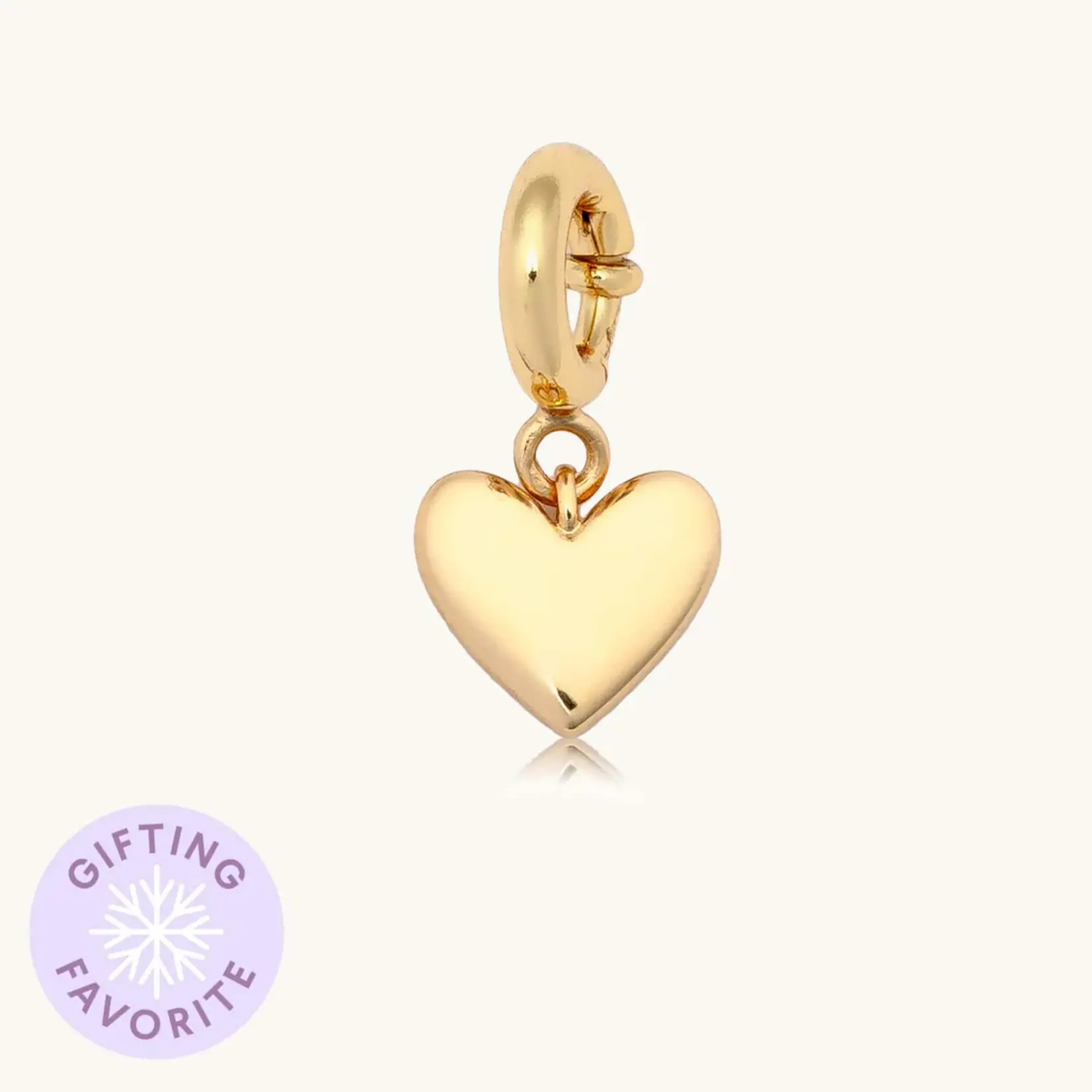 Little Words Project LWP Charm-Puffy Heart