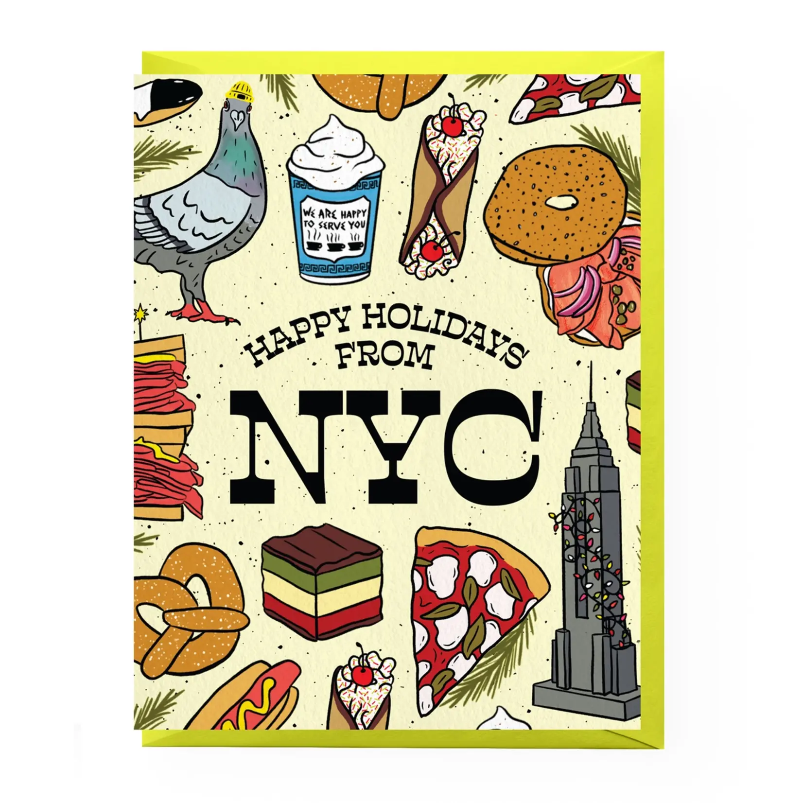 Boss Dotty Happy Holidays from New York Card