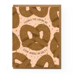 Boss Dotty Salty Love Pretzel Card